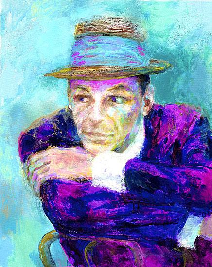Leroy Neiman Frank Sinatra The Voice